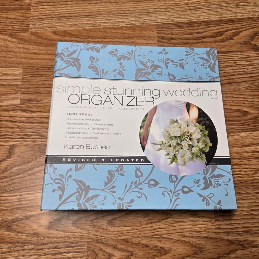 Simple Stunning Wedding Organizer By Karen Bussen